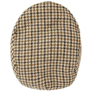 Dents Blashford Tweed Flat Cap  - Brown