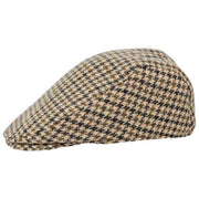 Dents Blashford Tweed Flat Cap  - Brown