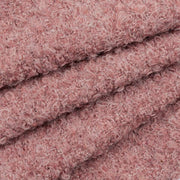 Dents Boucle Fringe Scarf - Thistle Pink