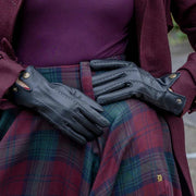 Dents Colette Touchscreen Leather Gloves - Black