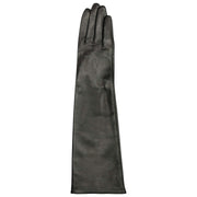 Dents Demi Long Leather Gloves - Black
