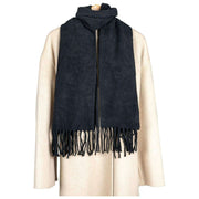 Dents Embellished Sparkle Scarf - Black
