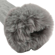 Dents Faux Cuff Gloves - Dove Grey