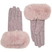 Dents Faux Cuff Gloves - Lilac