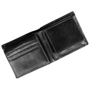 Dents Itchen Coin Bifold Wallet - Black