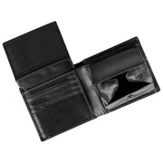Dents Itchen Coin Bifold Wallet - Black