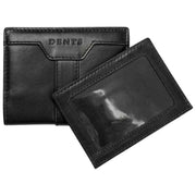 Dents Itchen Passcase Card Holder Wallet - Black