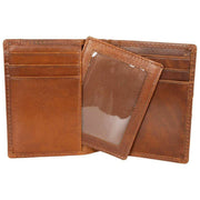 Dents Itchen Passcase Card Holder Wallet - Cognac Brown