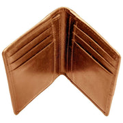 Dents Itchen Passcase Card Holder Wallet - Cognac Brown