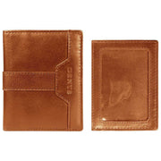 Dents Itchen Passcase Card Holder Wallet - Cognac Brown