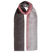 Dents Multi Ombre Lightweight Scarf - Pale Pink