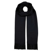 Dents Plain Pashmina Scarf - Black