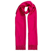 Dents Plain Pashmina Scarf - Orchid Pink