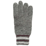Dents Salcombe Rib Knit Gloves - Charcoal Grey
