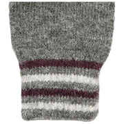 Dents Salcombe Rib Knit Gloves - Charcoal Grey