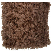 Dents Teddy Fleece Mittens - Chocolate Brown