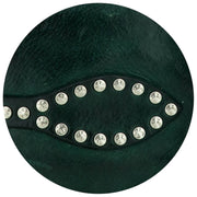 Campomaggi Asciano Quilted Stud Purse - Green Bottle