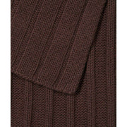 falke-pure-cashmere-ribbed-scarf---dark-brown-34332434