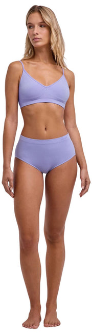 Falke Daily Seamless Mid Waist Brief - Lavendust Lilac