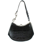 vivienne-westwood-embossed-croc-charm-frame-purse---black-35450595