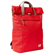 roka-finchley-a-medium-recycled-canvas-backpack---scarlet-red-35910433