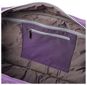 Roka Gatwick Medium Recycled Canvas Duffle Bag - Deep Grape Purple