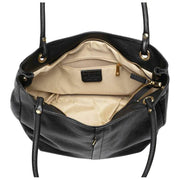 Elie Beaumont Curved Soft Tote Bag - Black
