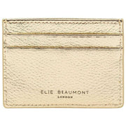 Elie Beaumont Heart Cardholder - Gold/Navy