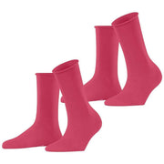 Esprit Basic Pure 2 Pack Socks - Heartbreaker Pink