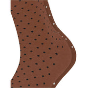 Esprit Fine Dot 2 Pack Socks - Rosewood Brown