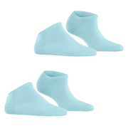 Esprit Uni 2 Pack Sneaker Socks - Barely Blue