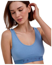 Falke Daily Comfort 2-Pack Bustier Bralette - Blue/Beige