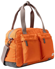 Roka Gatwick Small Recycled Canvas Duffle Bag - Atomic Orange