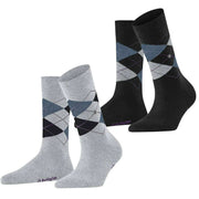 burlington-everyday-argyle-2-pack-socks---heather-grey-34597971