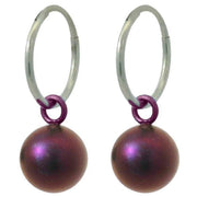 ti2-titanium-bead-charm-hoop-earrings---brown-34330755