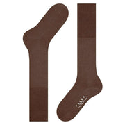 Falke Airport Knee High Socks - Cinnamon Brown