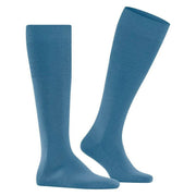 Falke Airport Knee High Socks - Sky Blue