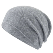 Falke Casual Knitted Cashmere Beanie - Light Grey