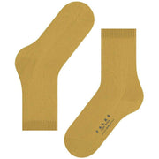 Falke Cosy Wool Socks - Brass Yellow