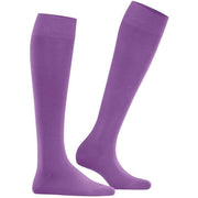 Falke Cotton Touch Knee High Socks - Pink Irish Lilac