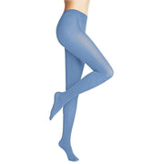 Falke Cotton Touch Tights - Arctic Blue