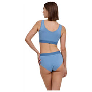 Falke Daily Comfort 2-Pack Bustier Bralette - Blue/Beige
