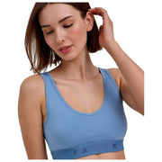Falke Daily Comfort 2-Pack Bustier Bralette - Blue/Beige