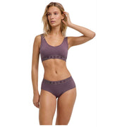 Falke Daily Comfort 2-Pack Bustier Bralette - Rose Pink/Purple