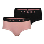 Falke Daily Comfort 2-Pack Hipster Brief - Black/Pink