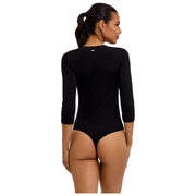 Falke Daily Phython String Bodysuit - Black