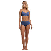 Falke Daily Seamless Mid Waist Brief - Captain Blue
