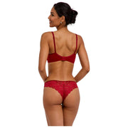 Falke Delicate Touch High Apex Bra - Ventimiglia Red
