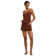 Falke Delicate Touch Shorts - Deer Brown