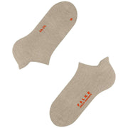 Falke Keep Warm Sneaker Socks - Beige Mel